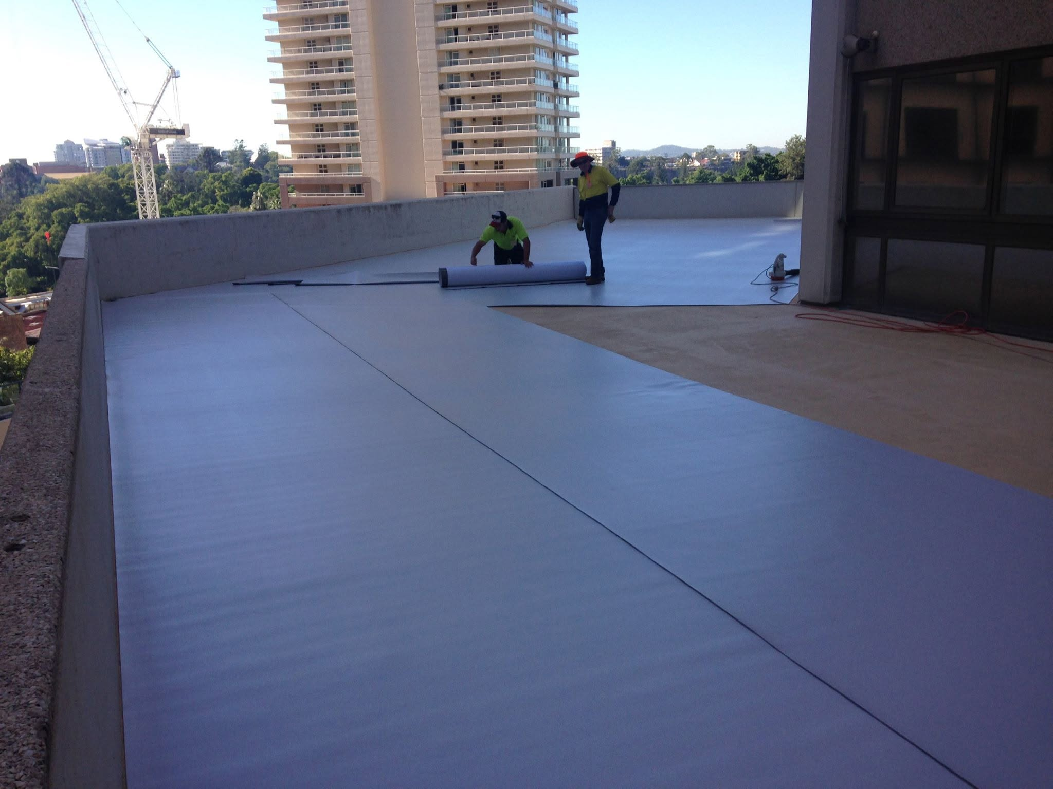 Mineral House waterproof membrane