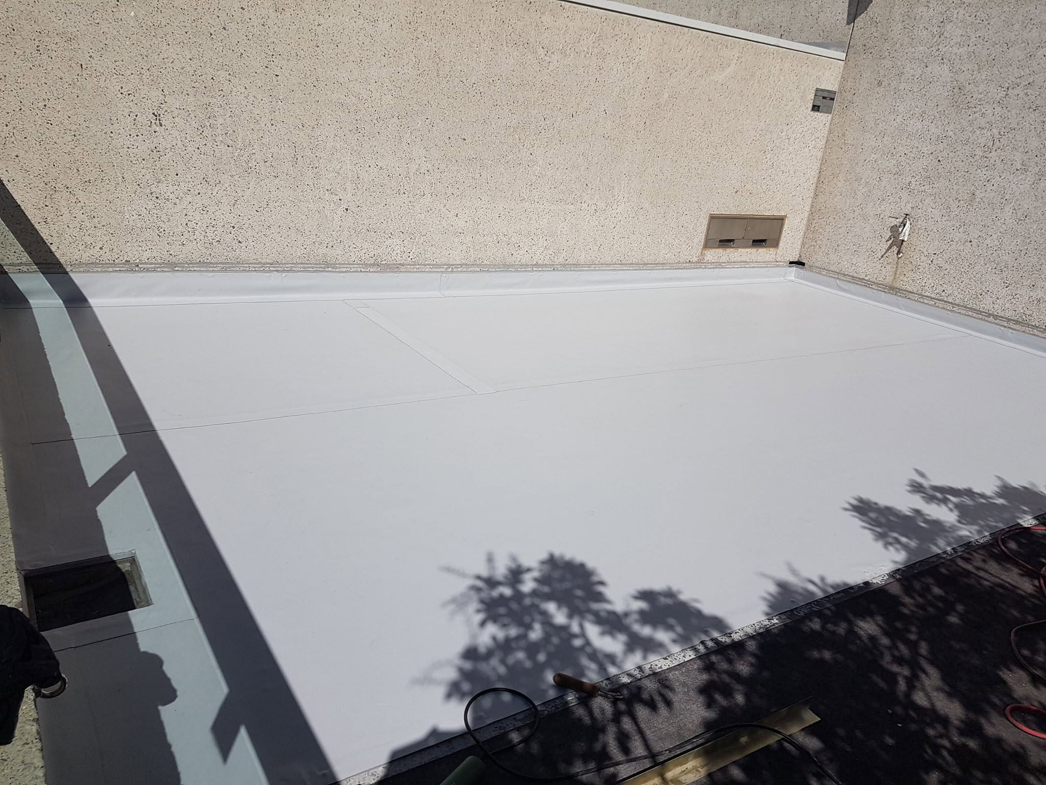 QPAC waterproofing works